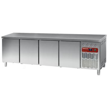 Gekoelde werktafel, geventileerd, 4 deuren EN 600x400 (760 L, Verzenden