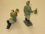 Elastolin - Figuur - Lineol 2 soldats allemand très rare no