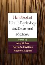 Handbook of Health Psychology and Behavioral Medicine, Boeken, Verzenden, Gelezen, Jerry M. Suls