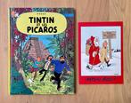Tintin - Tintin et les Picaros (C1) + Carte de Voeux Signée