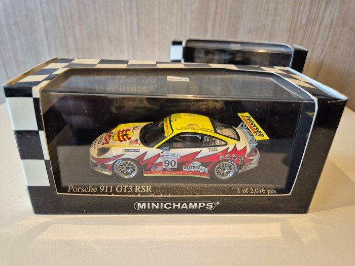 Minichamps 1:43 - Model sportwagen (2) - Porsche 911 GT3 RSR, Hobby & Loisirs créatifs, Voitures miniatures | 1:5 à 1:12