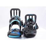 S snowboard bindingen SALOMON PACT UNITE, black/blue ( TOP s, Verzenden, Nieuw