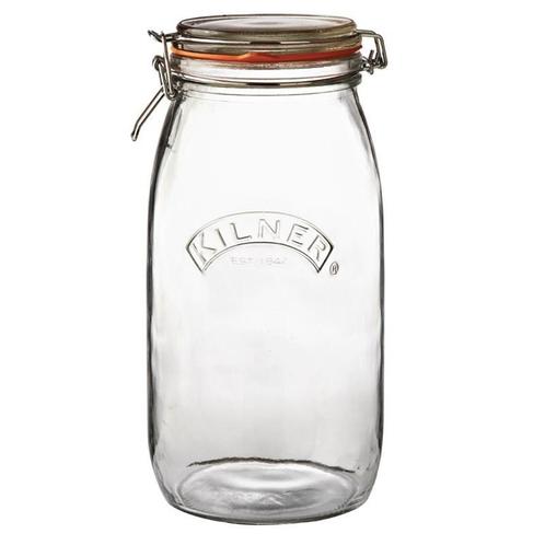 Weckpot glas met beugelsluiting 3L | 14x14,5x28,5(h)cm, Zakelijke goederen, Horeca | Keukenapparatuur, Nieuw in verpakking, Verzenden