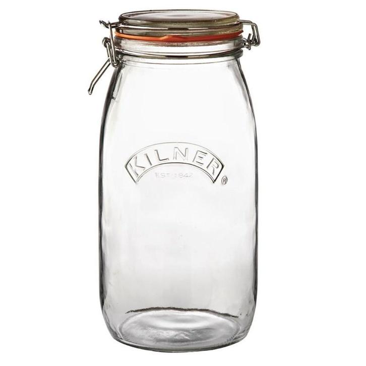 Weckpot glas met beugelsluiting 3L | 14x14,5x28,5(h)cm, Zakelijke goederen, Horeca | Keukenapparatuur, Nieuw in verpakking, Verzenden