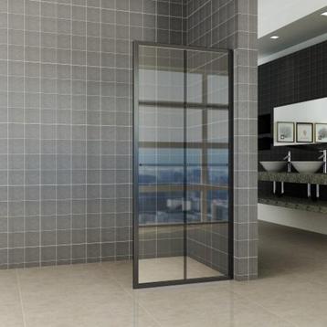 Aanbieding: Wiesbaden Douchewand 10mm | Mat Zwart met, Ophalen of Verzenden, Douche