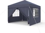 Partytent - 3x3m - Paviljoen - Antraciet - FIVMEN, Verzenden, Nieuw