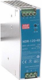 Mean Well NDR Alimentation universelle 48V 2.5A | NDR-120-48, Bricolage & Construction, Électricité & Câbles, Verzenden