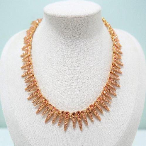 Oscar De La Renta - Plaqué or - Collier, Antiek en Kunst, Curiosa en Brocante
