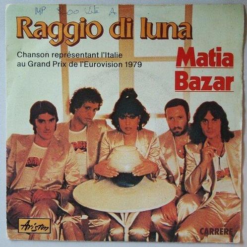 Matia Bazar - Raggio di luna - Single, Cd's en Dvd's, Vinyl Singles, Single, Gebruikt, 7 inch, Pop