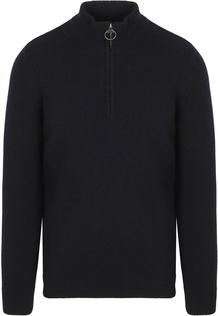 Barbour Half Zip Trui Wol Navy maat Maat 52/54 (L) Heren, Kleding | Heren, Truien en Vesten, Blauw, Nieuw, Maat 52/54 (L), Verzenden