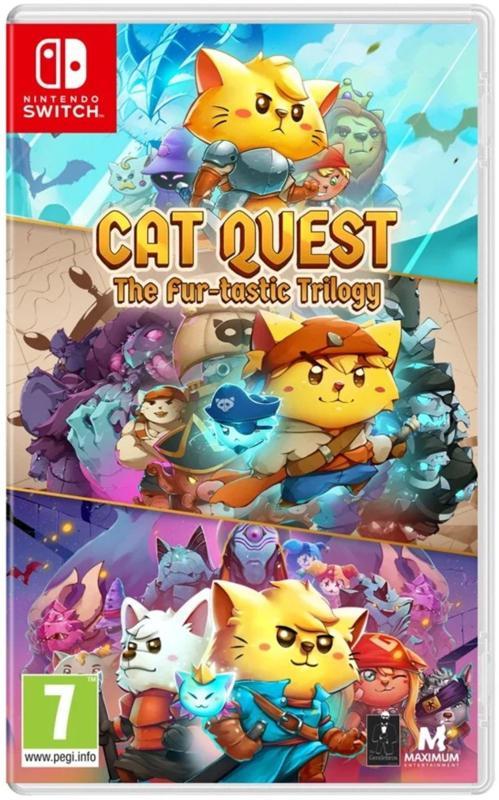 Cat Quest the Fur Tastic Trilogy (Nieuw) (Switch Games), Consoles de jeu & Jeux vidéo, Jeux | Nintendo Switch, Enlèvement ou Envoi