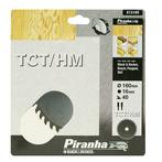 Piranha – Cirkelzaagblad – TCT/HM – 160x16mm (40) –, Bricolage & Construction, Verzenden