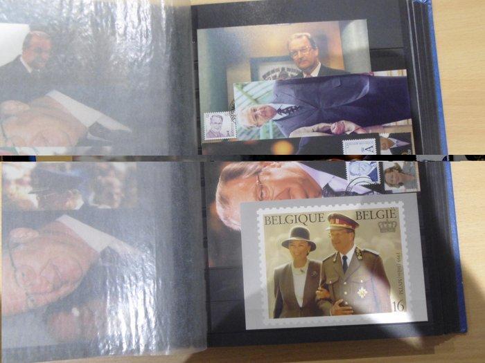 België - Verzameling FDCs enz van Z.M. Koning Boudewijn en, Timbres & Monnaies, Timbres | Europe | Belgique