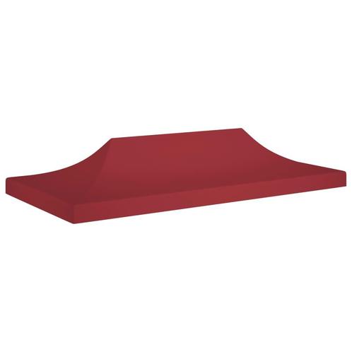 vidaXL Partytentdak 270 g/m² 6x3 m bordeauxrood, Tuin en Terras, Partytenten, Nieuw, Verzenden