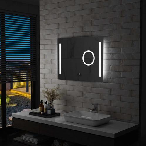 vidaXL Miroir mural à LED de salle de bain et capteur, Maison & Meubles, Accessoires pour la Maison | Miroirs, Neuf, Envoi