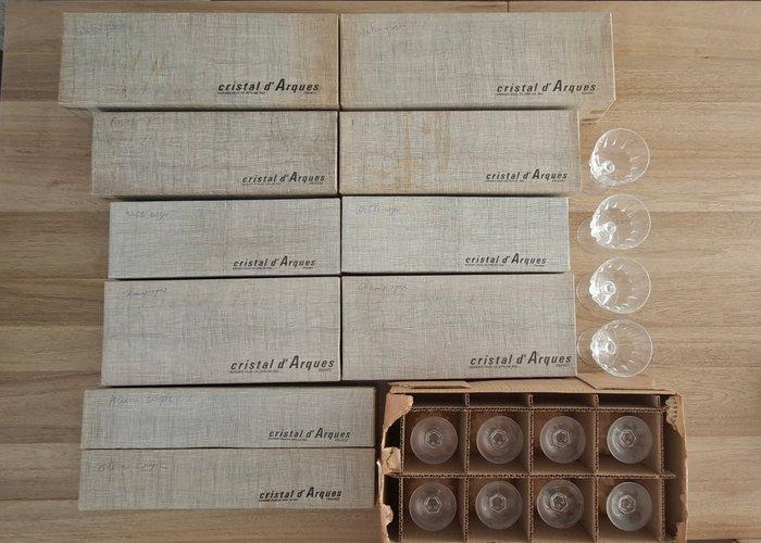 Cristal dArques - Drinkglas (71) - Kristal - Kristallen, Antiek en Kunst, Antiek | Meubels | Tafels