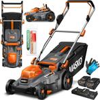 Masko accu grasmaaier ECO-X10 - 37 cm snijbreedte - met 2, Tuin en Terras, Verzenden, Nieuw