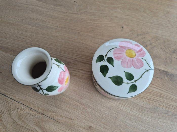 Villeroy & Boch - Vaas (2) - Wild-Rose / Wildrose - Keramiek, Antiek en Kunst, Antiek | Glaswerk en Kristal