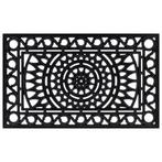 vidaXL Deurmat rechthoekig 45x75 cm rubber, Tuin en Terras, Verzenden, Nieuw