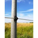 Kunststofpaal recycle rond 2200x100 mm - 10 jaar, Nieuw