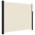 Uittrekbaar Windscherm Creme | Tweede Kansje | OP = OP, Staal, Verzenden, Nieuw, 200 cm of meer