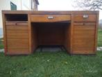 Cilinderbureau - Hout - Bureau met zijluiken, Antiek en Kunst, Curiosa en Brocante