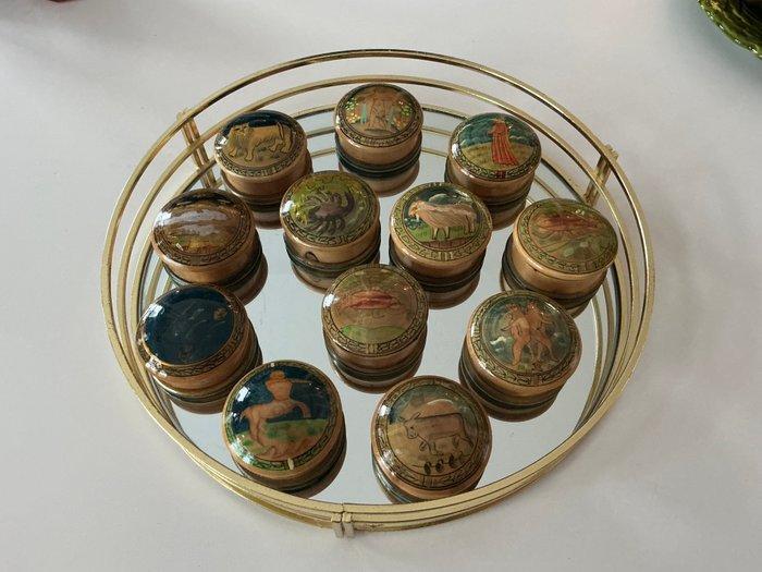 Presenteerblad - Hout, Antiek en Kunst, Curiosa en Brocante