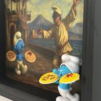 Puffo - Action figure “Pizza, Pasta e Puffi!” by LDM -, Antiek en Kunst