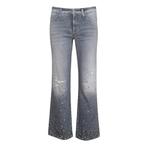 Cambio • grijze Francesca jeans met strass • 36, Verzenden
