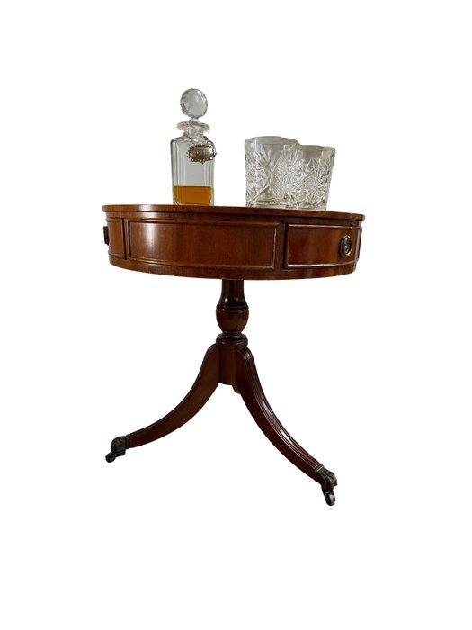 Table dappoint - Table de batterie - Acajou - table à vin, Antiquités & Art, Curiosités & Brocante