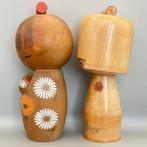 Set van 2 Japanse creatieve Kokeshi-popjes – Hina Giku &