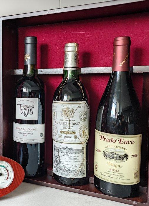 2000 Herederos del Marqués de Riscal, Muga Prado Enea &, Collections, Vins