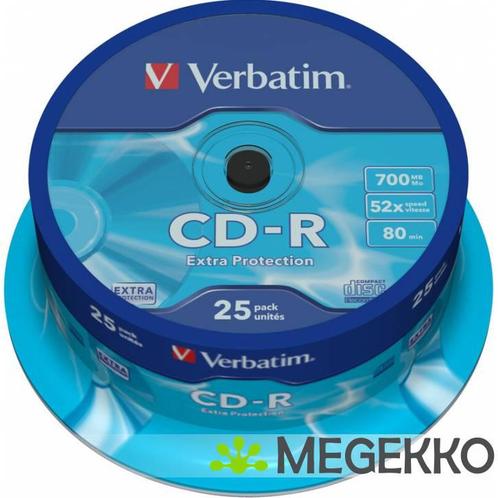 Verbatim CD-R 52x 25st. Spindle, Informatique & Logiciels, Ordinateurs & Logiciels Autre, Envoi