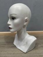 Karakteristieke mannequin hoofd etalagehoofd - Tête -, Antiek en Kunst