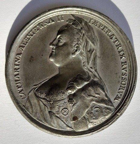 Rusland. Historical Medal 1787 (Empire) On the capture of, Postzegels en Munten, Munten en Bankbiljetten | Toebehoren