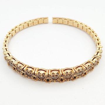 Armband - 18 karaat Geel goud - 2.57ct. tw. Diamant beschikbaar voor biedingen