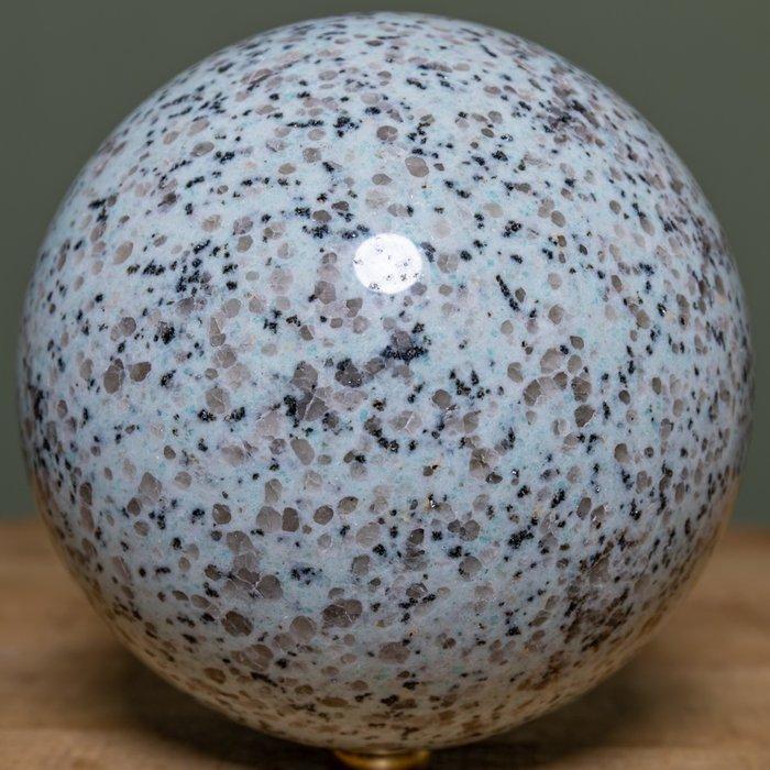 Large Kiwi Lotus Jasper Quality sphere Kristal - Hoogte:, Collections, Minéraux & Fossiles