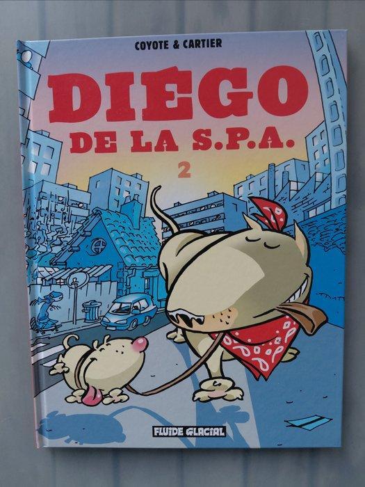 Diego de la SPA T2 + 2x dédicace - C - 1 Album - Eerste druk, Livres, BD