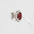 Oorbellen - 14 karaat Geel goud - 1.78ct. tw. Robijn -, Nieuw