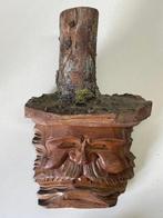 Black Forest - Sculpture, (6) Forest Spirt Gnome Hobbit - 0