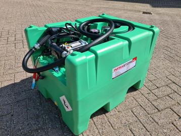 210 liter benzinetank met inhoudsmeter en autom. vulpistool disponible aux enchères