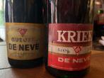 De Neve - Geuze 1987 et Kriek 1988 - 75cl - 2 bouteilles, Verzamelen, Nieuw