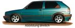 Rieger side skirt | Golf 2: 83-91 - 5-drs. | r stuk ongespot, Verzenden, Nieuw, Volkswagen