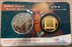 Pays-Bas. 2 euro 2021 met gouden penning Van Gogh (in, Timbres & Monnaies, Monnaies | Europe | Monnaies euro