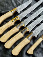 Keukenmes - Keukensmessen. Ladderpatroon, Felt mes, Chef