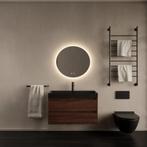 Badkamermeubelset Gliss Design Milan Met Lako Mat Zwarte, Doe-het-zelf en Bouw, Ophalen of Verzenden, Nieuw, Bad