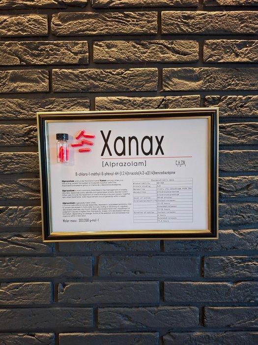ELEMENTAL - Drug Menu XANAX, Antiek en Kunst, Kunst | Schilderijen | Modern