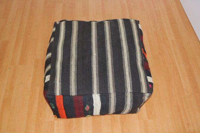 Puff Cases 1 - Kelim - 60 cm - 60 cm, Antiquités & Art, Art | Objets design