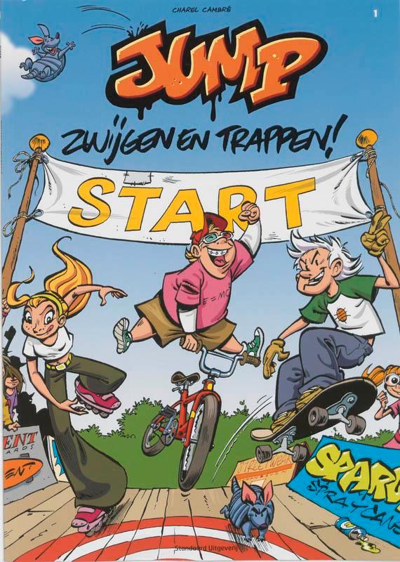 Zwijgen en trappen! / Jump / 01 9789002226816 Charel Cambre, Boeken, Stripverhalen, Zo goed als nieuw, Verzenden