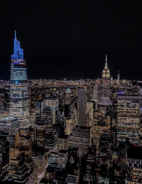 Fabio Accorrà - The night in Manhattan, Antiquités & Art, Art | Objets design